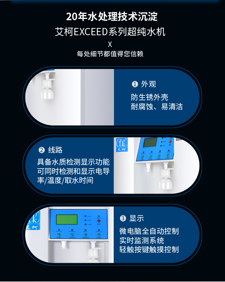 去離子超純水機(jī)Exceeds系列插圖7